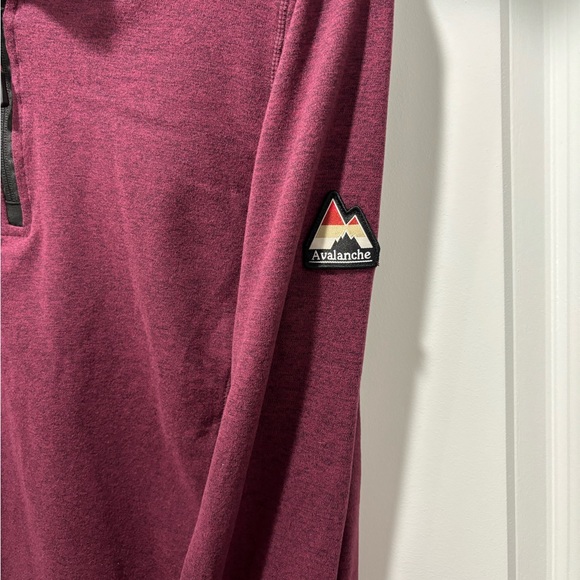 Avalanche Slubbed Zip Up Pullover - Picture 2 of 5